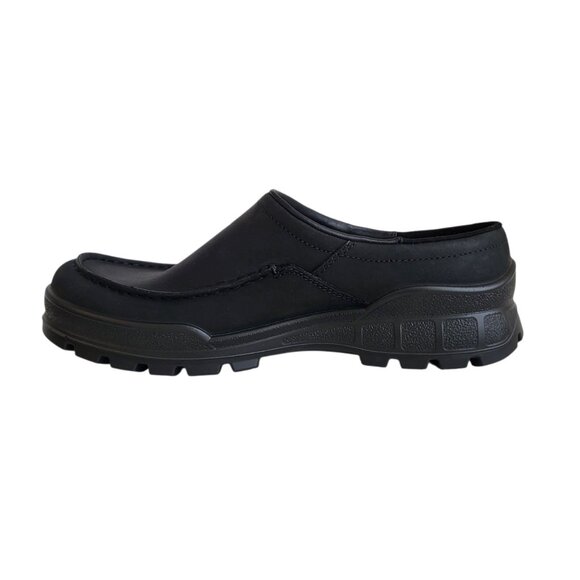 ECCO Track 25 Leather Clogs in Black Men's Size 44 EU 10-10.5 US - Picture 3 of 10